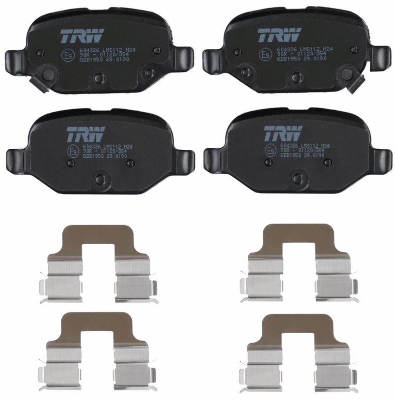 TRW GDB1950 Brake Pad Set, disc brake - 1