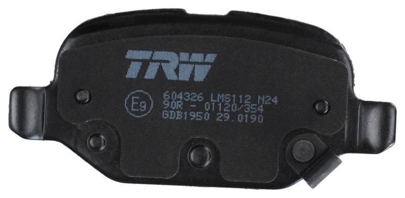 TRW GDB1950 Brake Pad Set, disc brake - 5