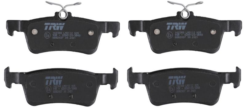 TRW GDB2037 Brake Pad Set, disc brake - 1