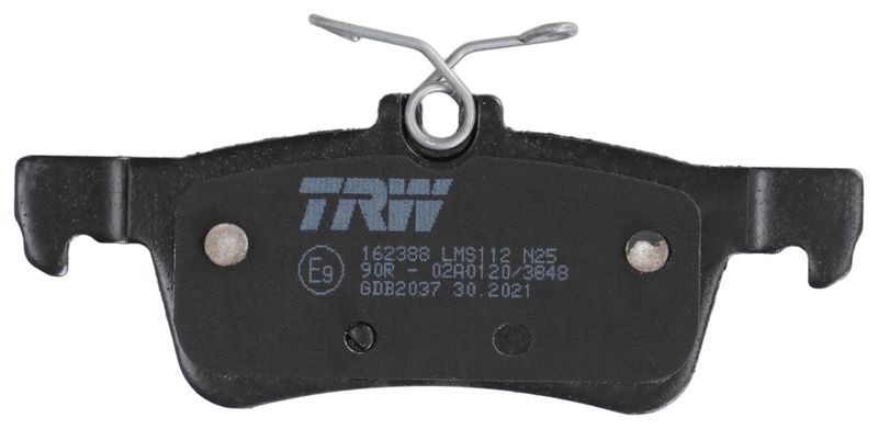 TRW GDB2037 Brake Pad Set, disc brake - 4