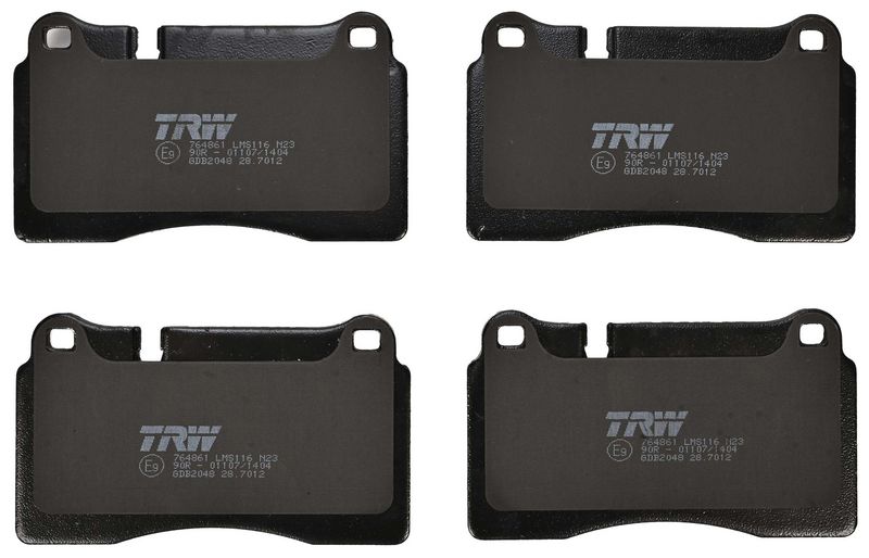TRW GDB2048 Brake Pad Set, disc brake - 2