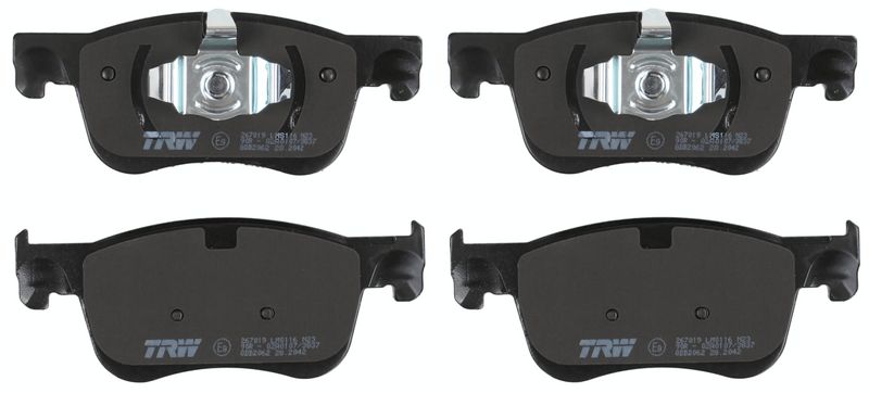 TRW GDB2062 Brake Pad Set, disc brake - 2