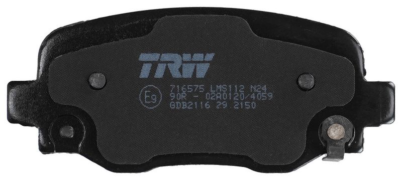 TRW GDB2116 Brake Pad Set, disc brake - 5