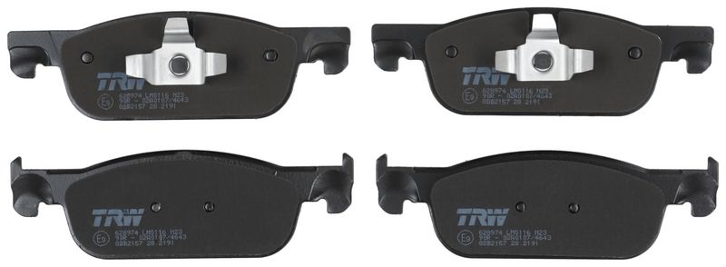 TRW GDB2157 Brake Pad Set, disc brake - 2