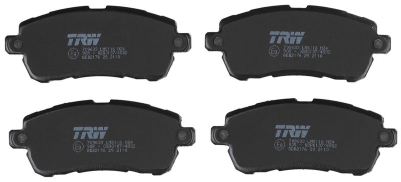 TRW GDB2176 Brake Pad Set, disc brake - 4