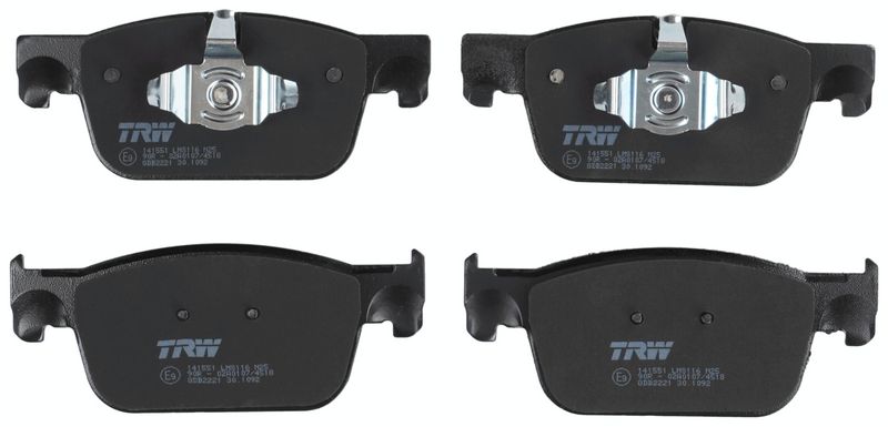 TRW GDB2221 Brake Pad Set, disc brake - 1