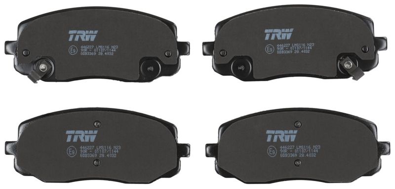 TRW GDB3369 Brake Pad Set, disc brake - 3