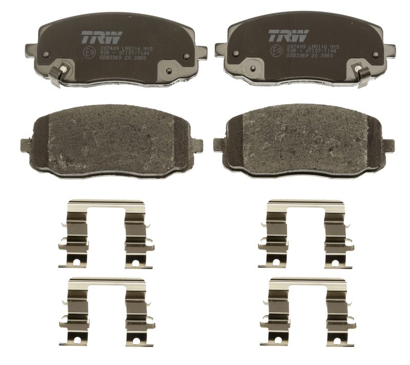 TRW GDB3369 Brake Pad Set, disc brake - 5