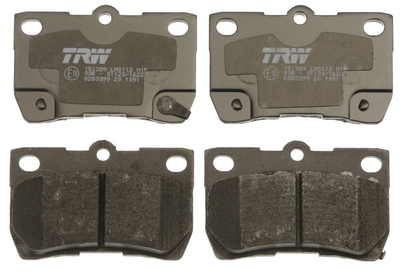 TRW GDB3399 Brake Pad Set, disc brake - 4