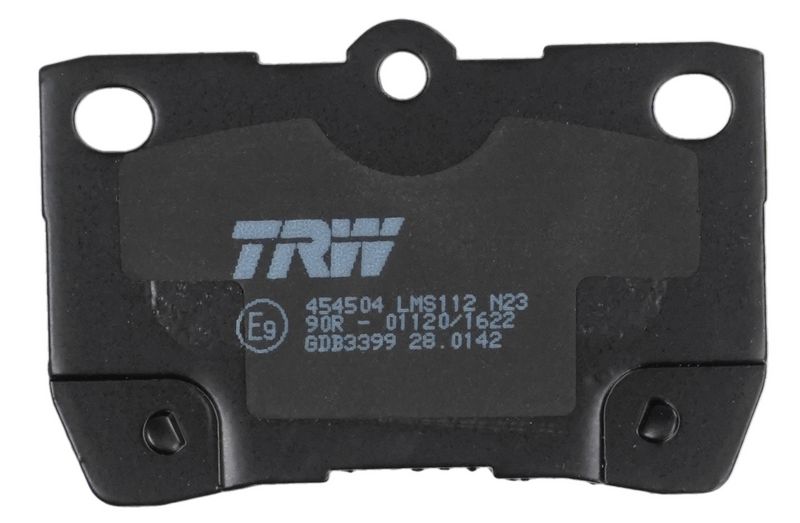 TRW GDB3399 Brake Pad Set, disc brake - 5
