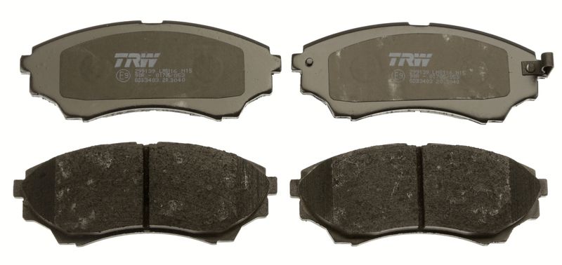 TRW GDB3403 Brake Pad Set, disc brake - 4