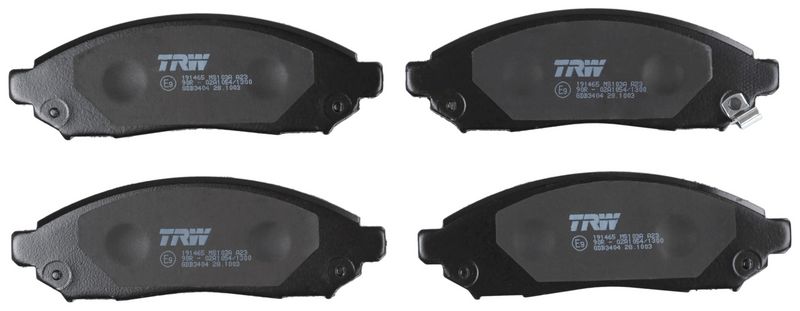 TRW GDB3404 Brake Pad Set, disc brake - 2