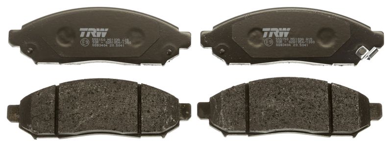 TRW GDB3404 Brake Pad Set, disc brake - 4