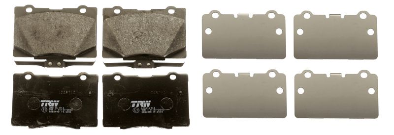 TRW GDB3498 Brake Pad Set, disc brake - 2