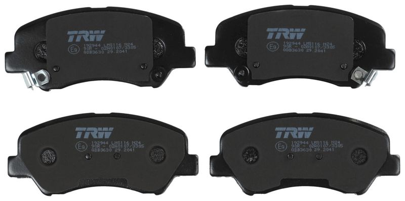 TRW GDB3630 Brake Pad Set, disc brake - 4