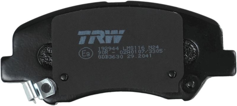 TRW GDB3630 Brake Pad Set, disc brake - 5