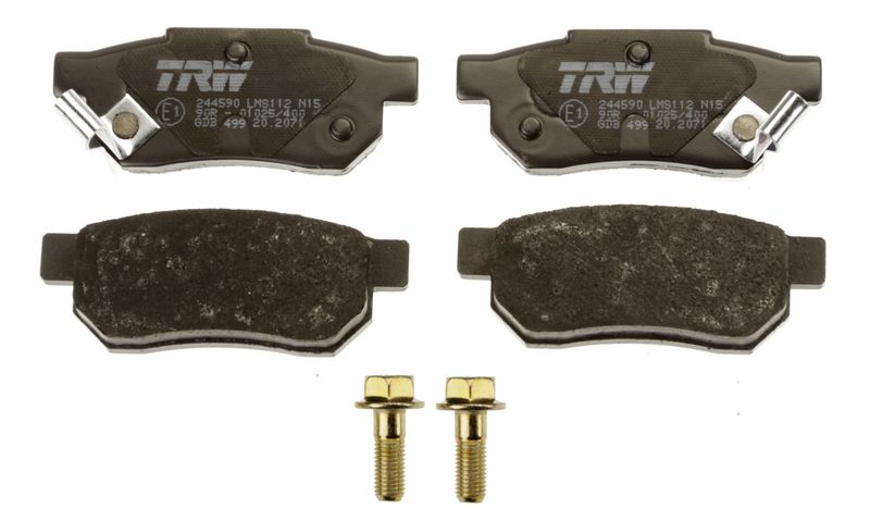 TRW GDB499 Brake Pad Set, disc brake - 2