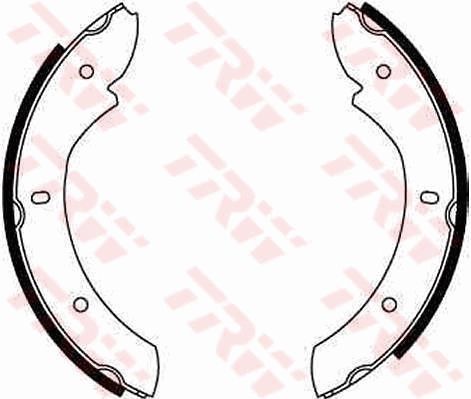 TRW GS6236 Brake Shoe Set, parking brake - 1