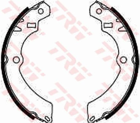 TRW GS8301 Brake Shoe Set - 1