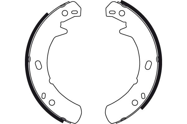 TRW GS8429 Brake Shoe Set, parking brake - 2