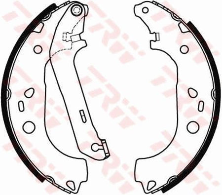 TRW GS8471 Brake Shoe Set - 1