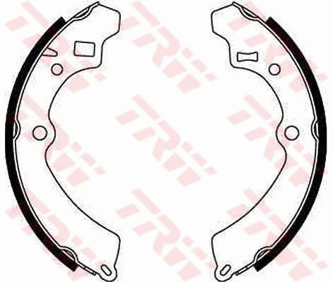 TRW GS8548 Brake Shoe Set - 1