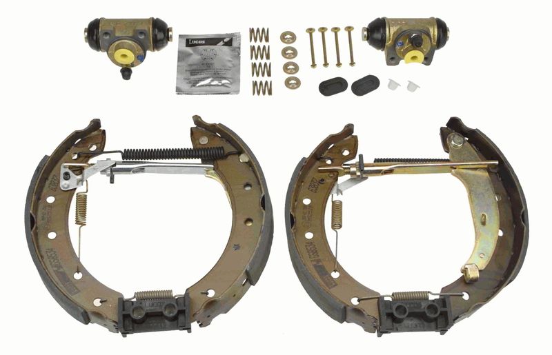 TRW GSK1058 Brake Shoe Set - 1