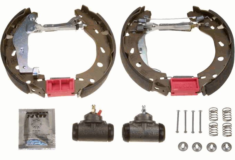 TRW GSK1558 Brake Shoe Set - 1