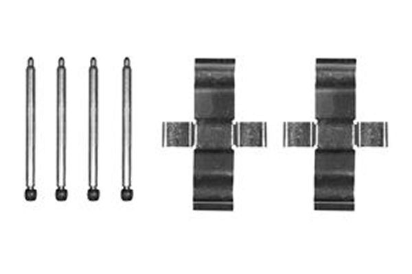TRW PFK128 Accessory Kit, disc brake pad - 1