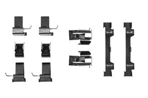 TRW PFK216 Accessory Kit, disc brake pad - 1