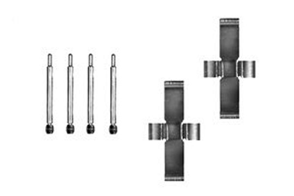TRW PFK73 Accessory Kit, disc brake pad - 1