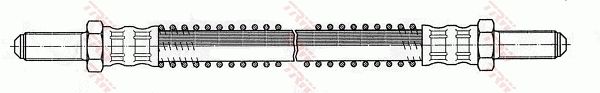 TRW PHC148 Brake Hose - 2