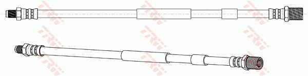 TRW PHD1265 Brake Hose - 1