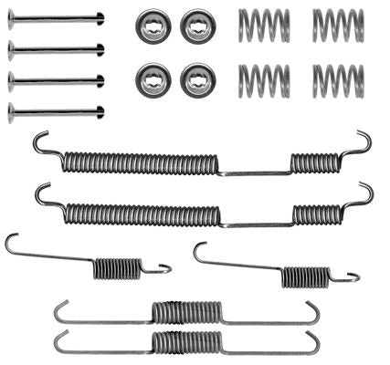 TRW SFK261 Accessory Kit, brake shoes - 1