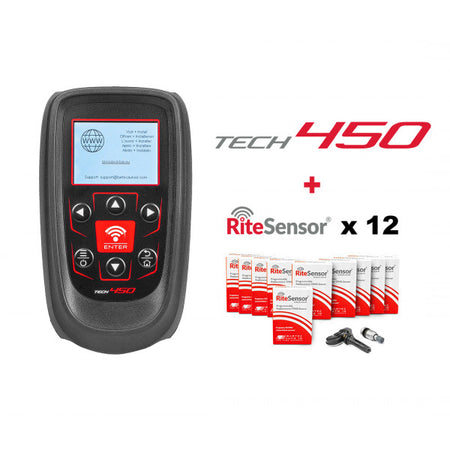 TECH450 TPMS Scanning and Coding Tool with 12 Sensors