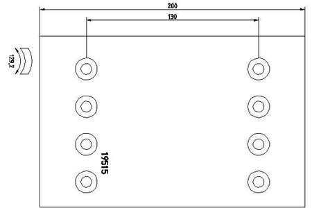 Textar Braking (tmd) 1951508 Brake Lining Kit, drum brake - 1