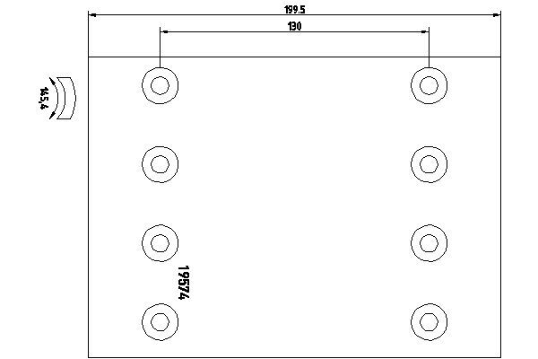 Textar Braking (tmd) 1957428 Brake Lining Kit, drum brake - 1