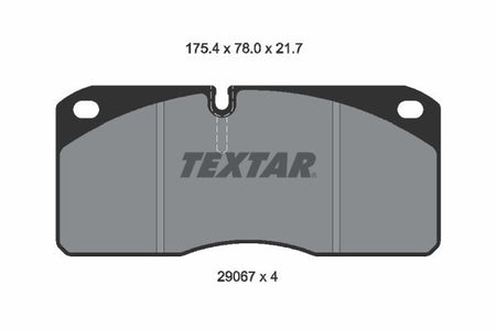 Textar Braking (tmd) 2906705 Brake Pad Set, disc brake - 2