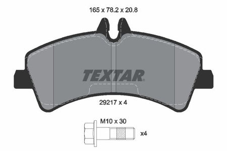Textar Braking (tmd) 2921702 Brake Pad Set, disc brake - 1