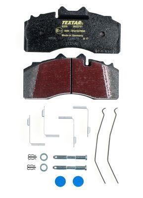 Textar Braking (tmd) 2922701 Brake Pad Set, disc brake - 1