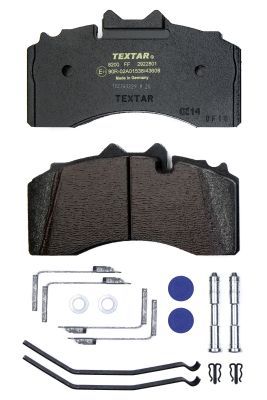Textar Braking (tmd) 2922801 Brake Pad Set, disc brake - 1