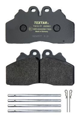 Textar Braking (tmd) 2925601 Brake Pad Set, disc brake - 1