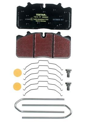 Textar Braking (tmd) 2928502 Brake Pad Set, disc brake - 1