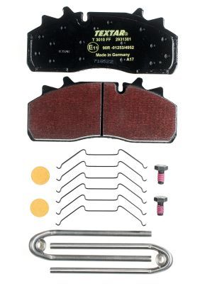 Textar Braking (tmd) 2931301 Brake Pad Set, disc brake - 1