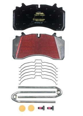 Textar Braking (tmd) 2933601A Brake Pad Set, disc brake - 1