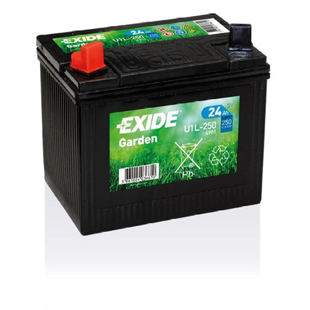 Exide Motorcycle Battery  - 12 V - 24Ah - 250CCA