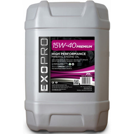Exopro 15W40 Premium - 20 Litre
