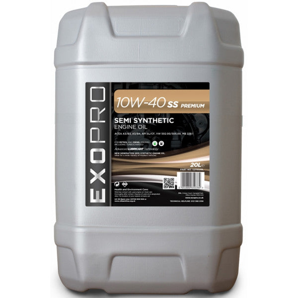 Exopro 10W40 Ss Premium - 20 Litre