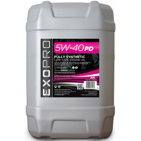 Exopro 5W40 Pd - 20 Litre