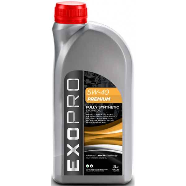 Exopro 5W40 Premium - 1 Litre
